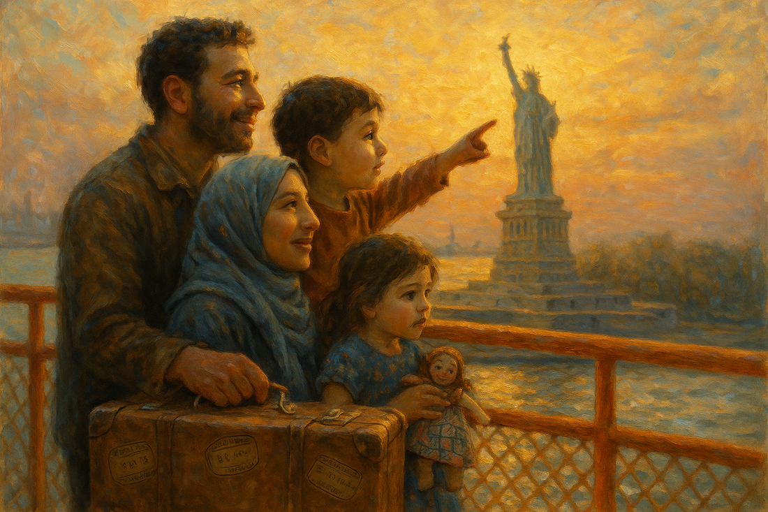 Refugee Family's New Dawn